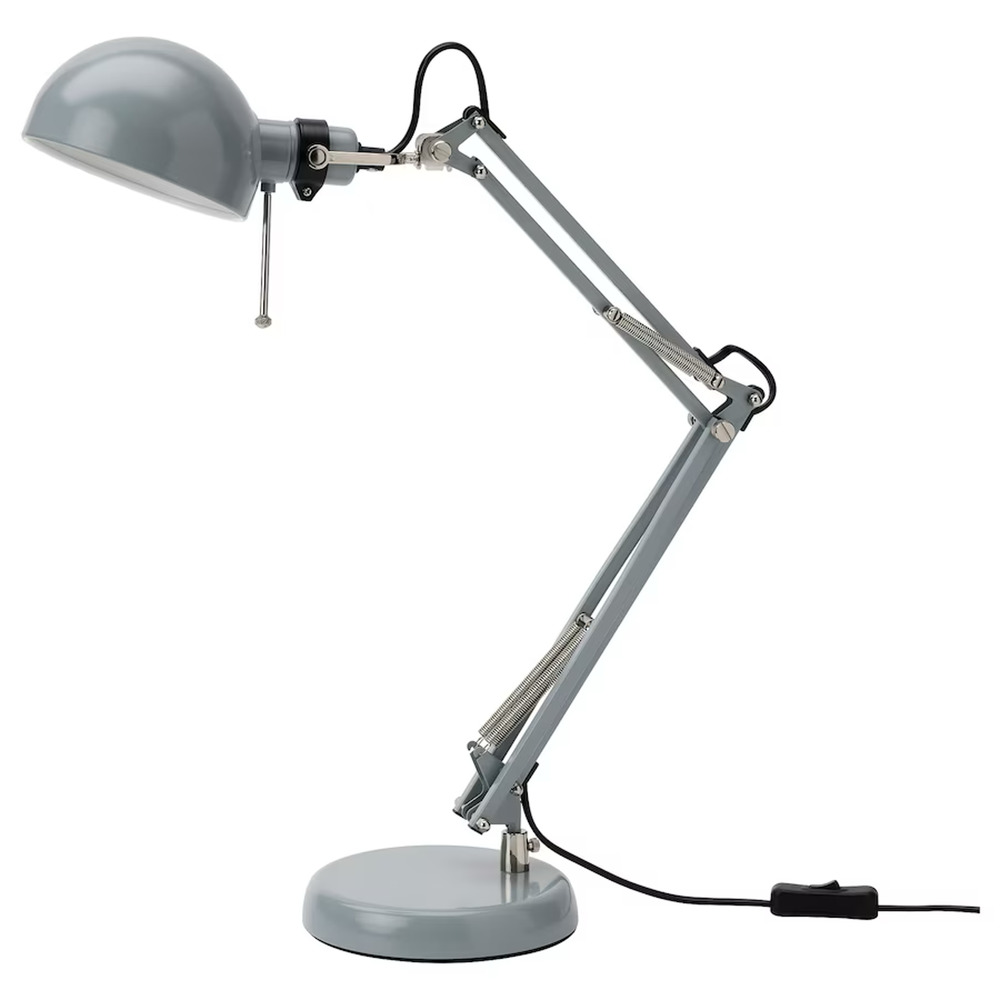 IKEA FORSÅ FORSA Work Lamp,‎ Turquoise (705.217.80) NEW